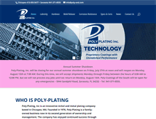 Tablet Screenshot of poly-ond.com